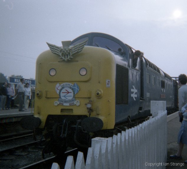 55016 at Wansford, October 1986